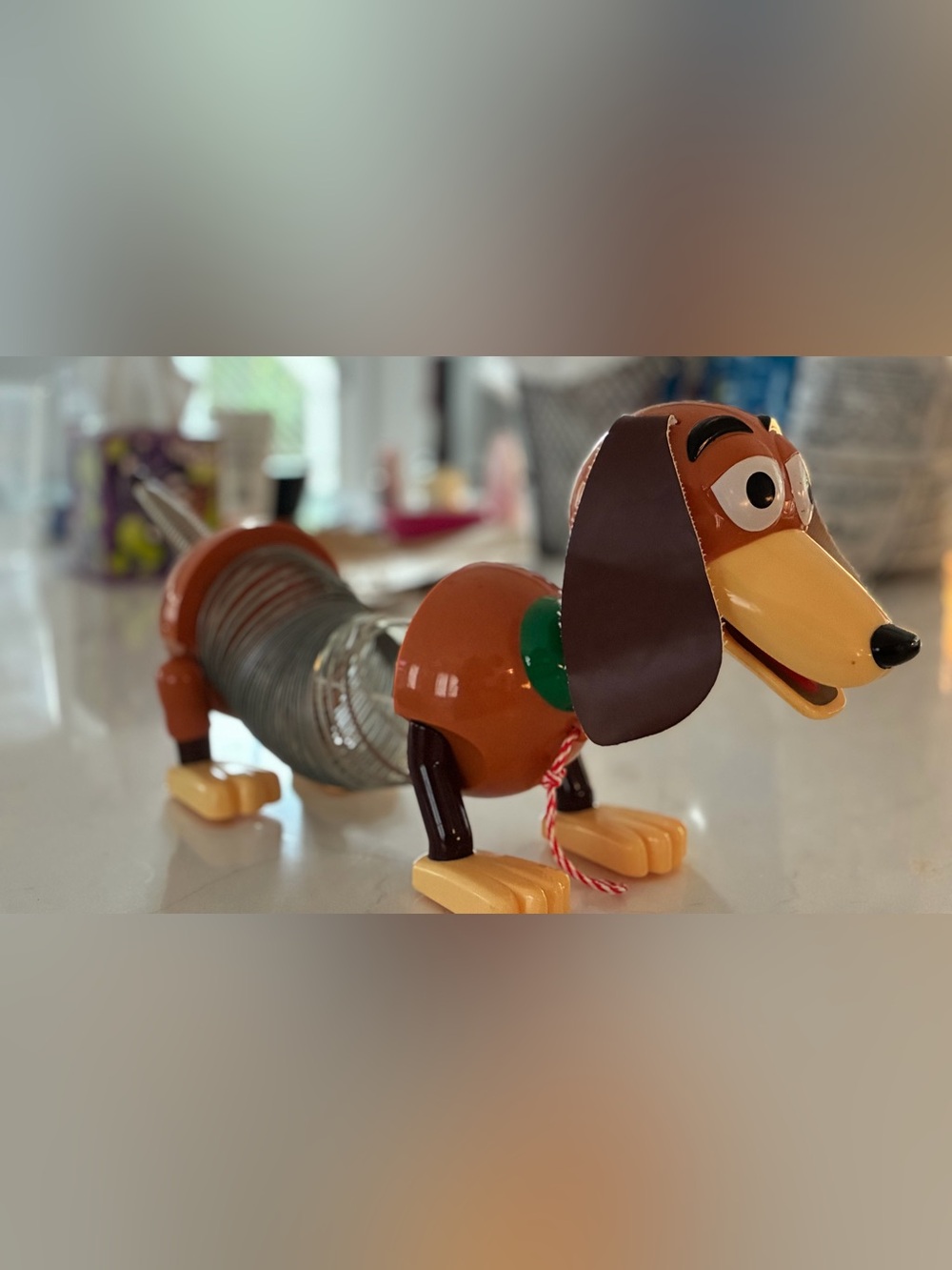 Vintage Toy Story Slinky Dog Pull Toy Poof Slinky Toys R Us 2000s Classic Retro